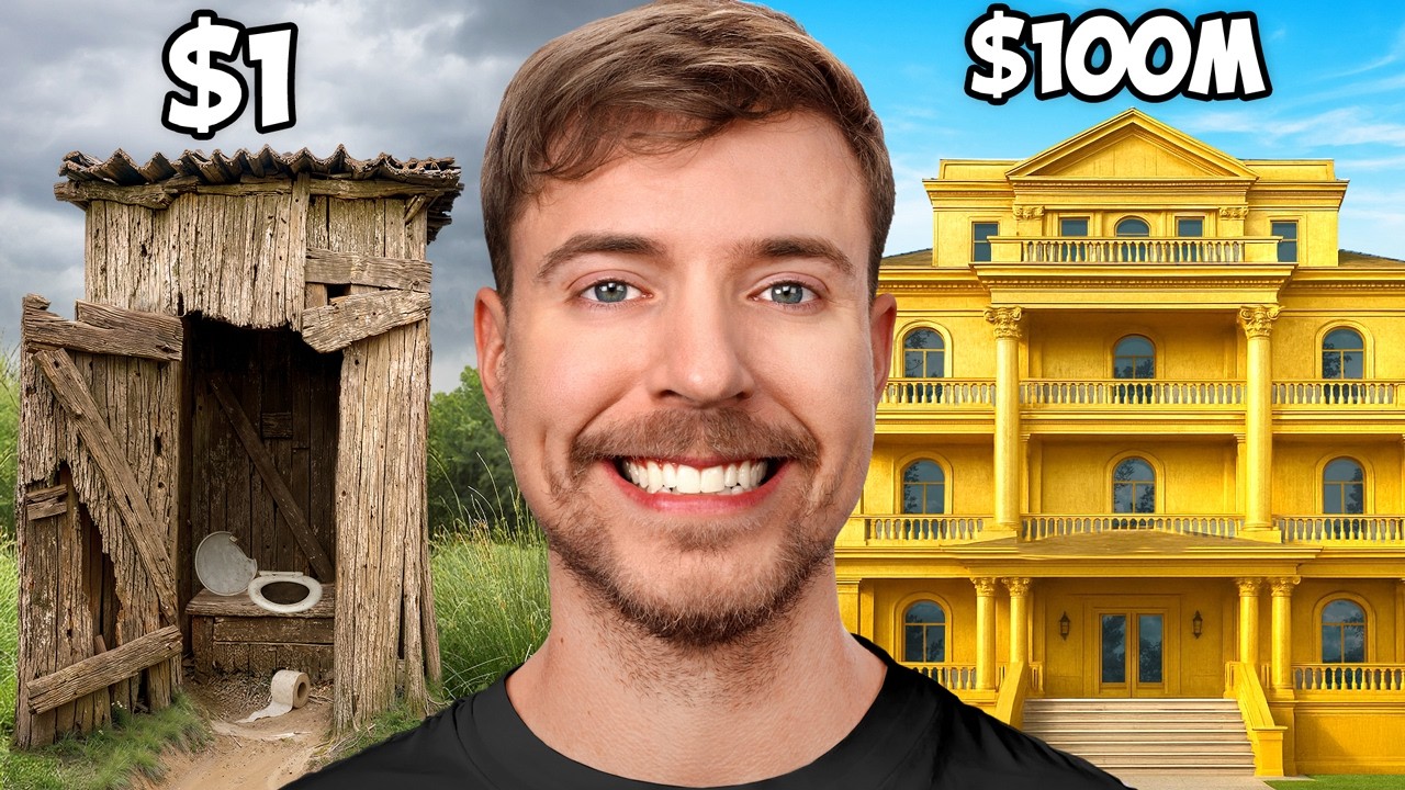 MrBeast Thumbnail House