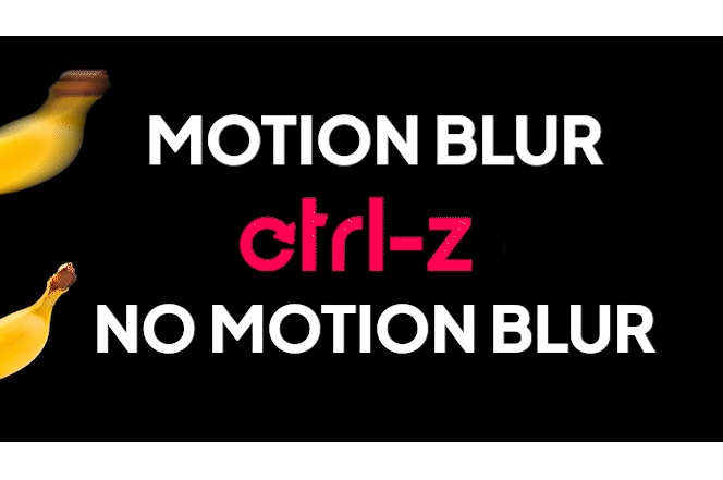 Confronto Scattoso vs Motion Blur